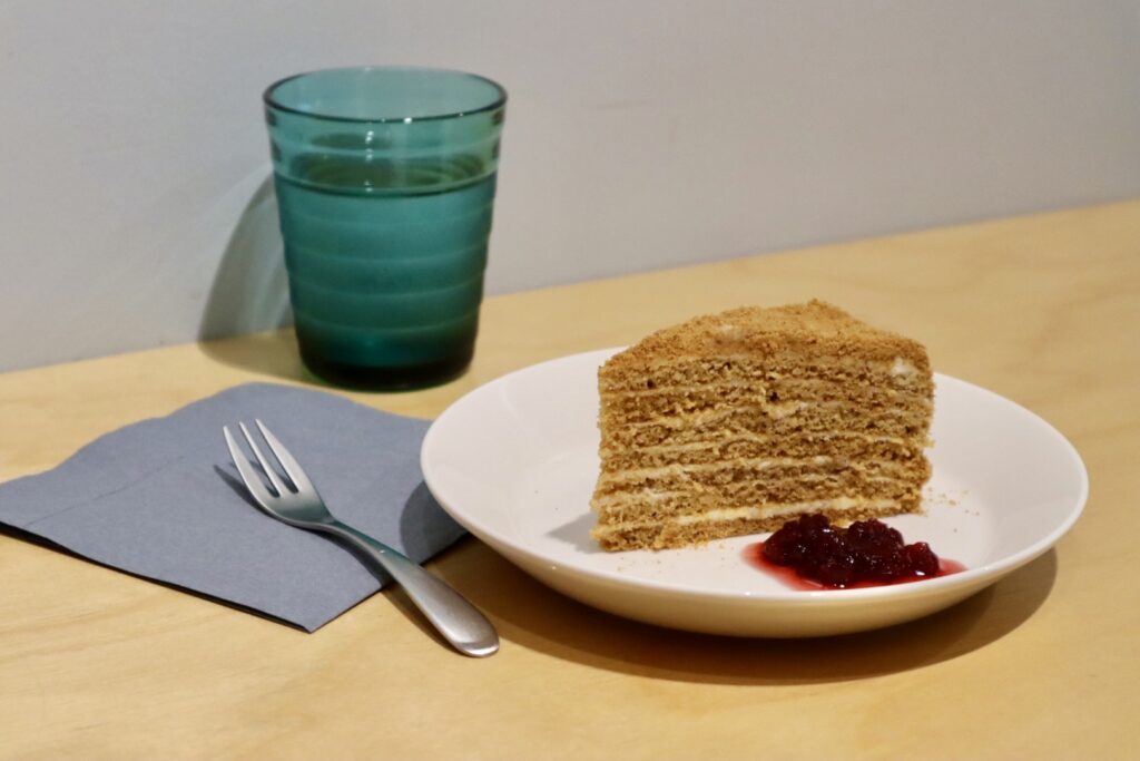 蜂蜜のケーキ