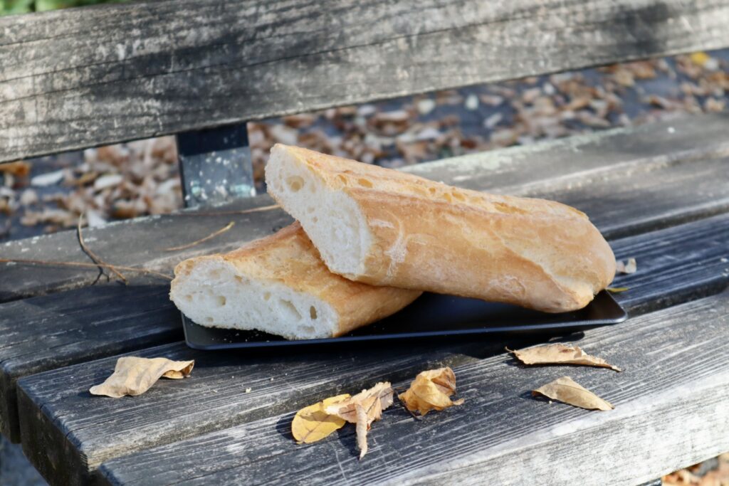 オリーブオイルと塩のパン