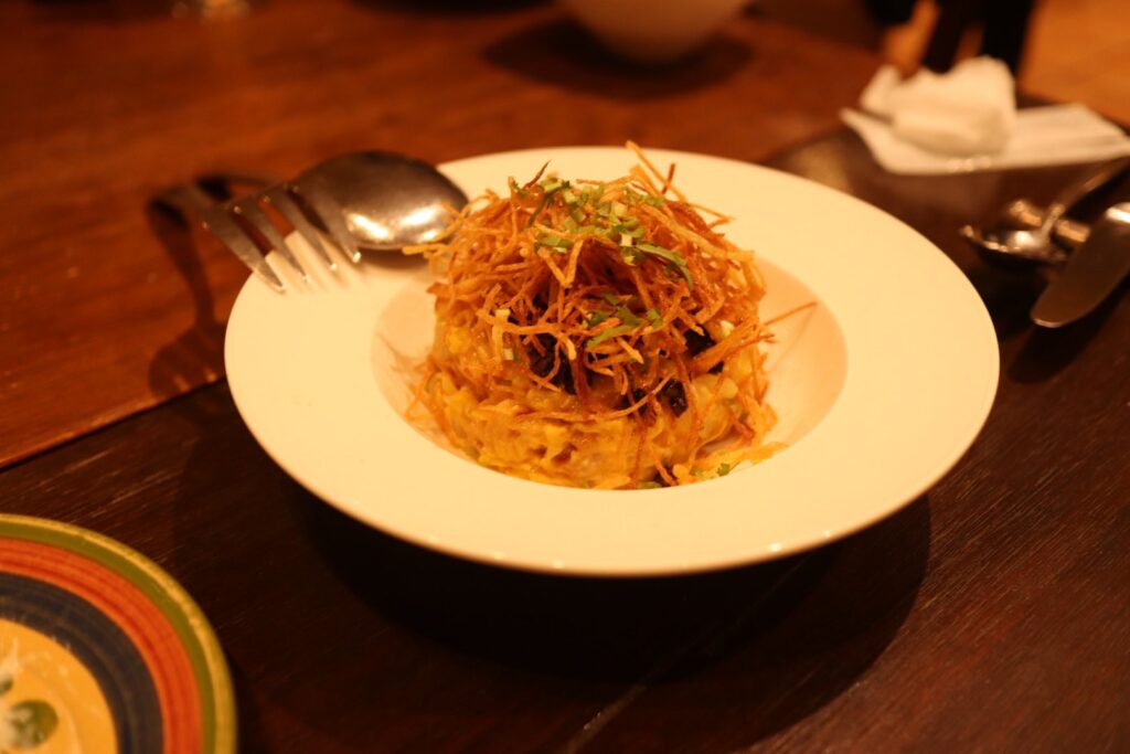 干し鱈の卵とじ