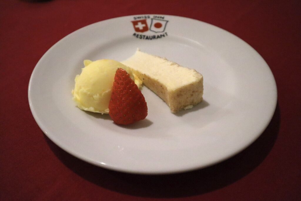 レアチーズケーキ