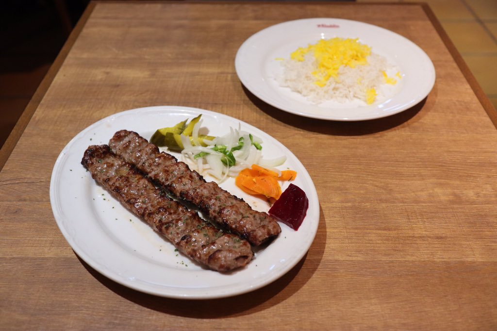 ラムミンチとライス