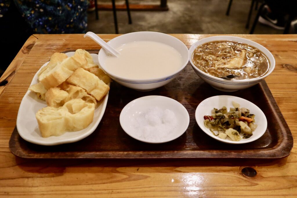 中国の朝ごはん