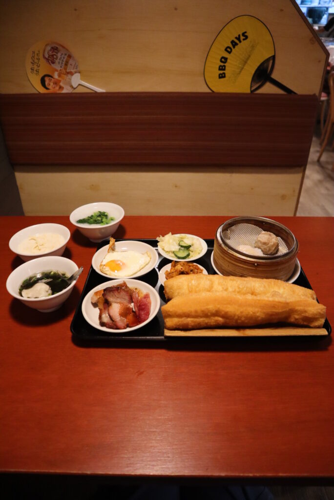 中国の朝ごはん食べ放題