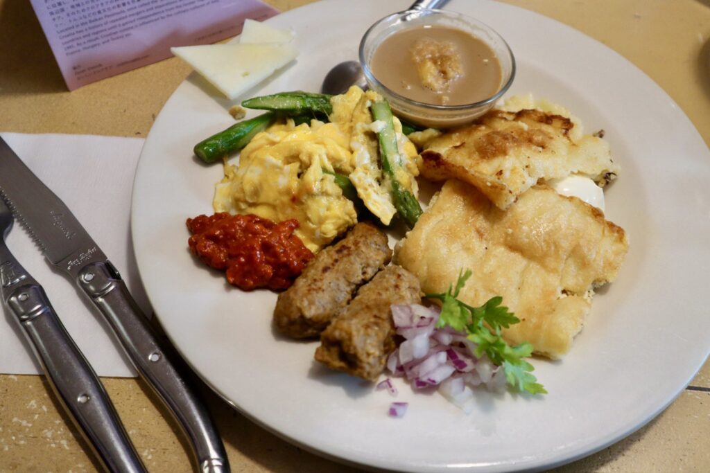 クロアチアの朝食