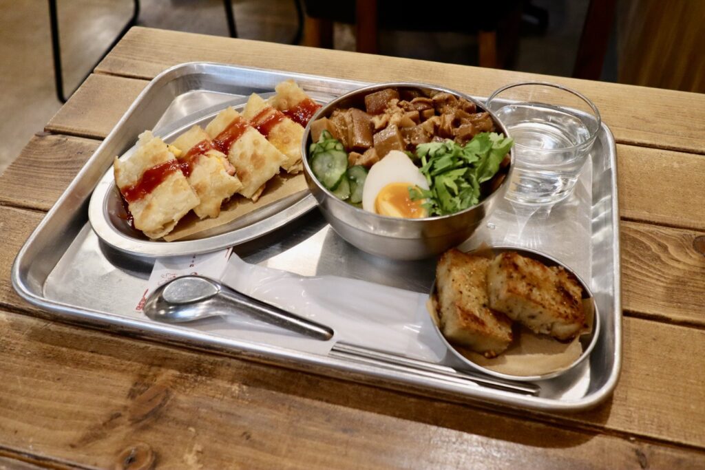 台湾の朝食