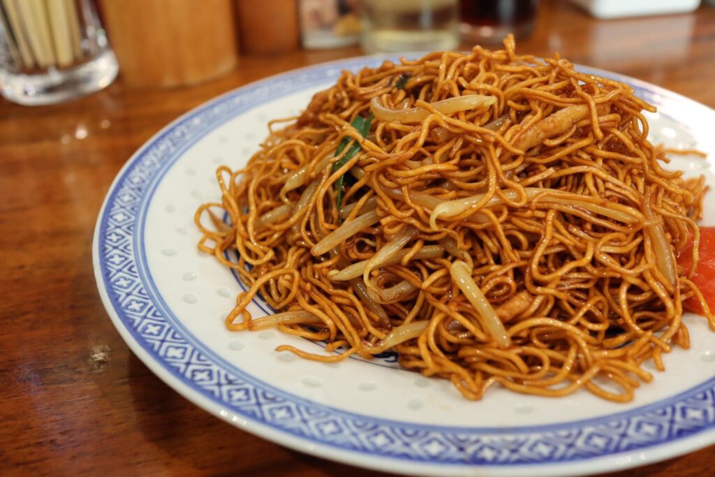 醤油王炒麺