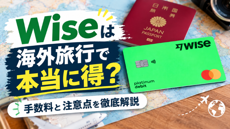 Wiseは海外旅行で本当に得？手数料と注意点を徹底解説